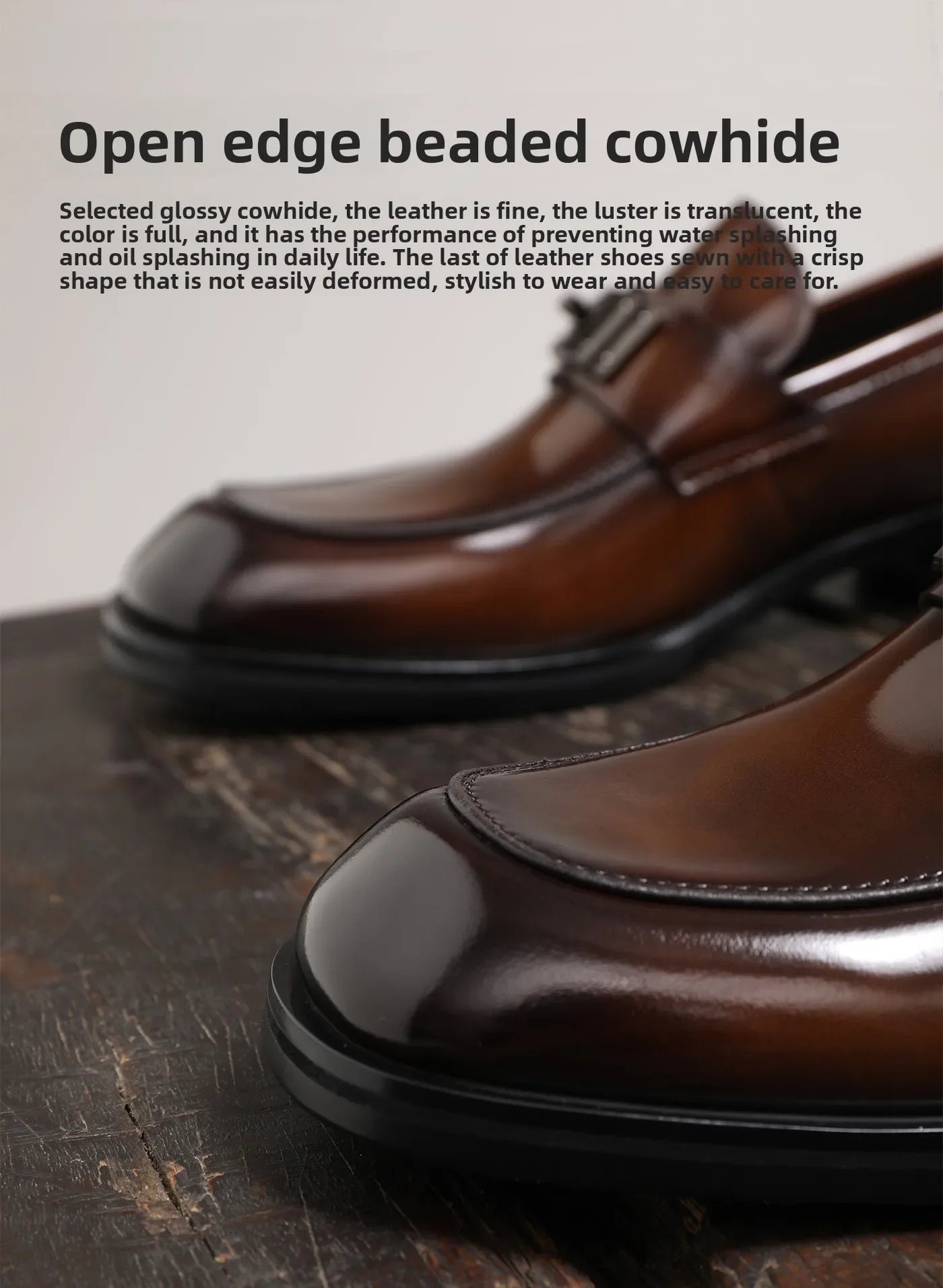 2026 Spring and Autumn New Business Formal Men's Shoes, Leather Breathable Casual Professional Fashion Loafers