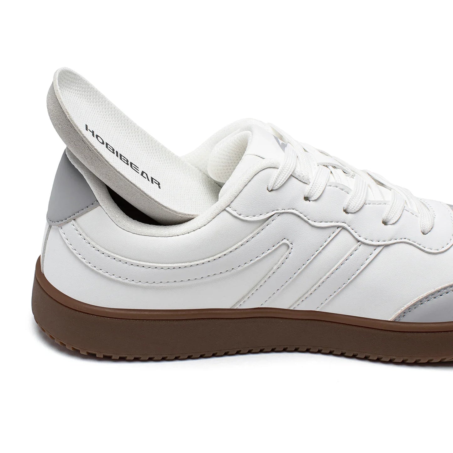Unisex Wide Toe Shoes Artificial Leather Sneakers Casual Lace Up Retro Fashion Shoes for Women Men