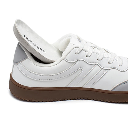 Unisex Wide Toe Shoes Artificial Leather Sneakers Casual Lace Up Retro Fashion Shoes for Women Men