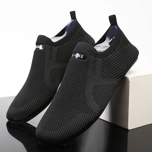 Tênis de Corrida Masculino Respirável Calçados Casuais de Moda de Alta Qualidade Tênis de Caminhada Masculino Leve Tênis Antiderrapante