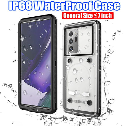 Bluetooth 30 Meter Deep Waterproof Case For iPhone 17 Air 16 15 14 13 12 Pro Max 11 Samsung Galaxy S25 S24 S23 S22 Ultra Note 20