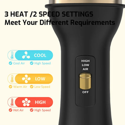 4 IN 1 Hot Air Brush One-Step Hair Dryer And Volumizer Styler and Dryer Blow Dryer Brush Professional 1000W Hair Dryers