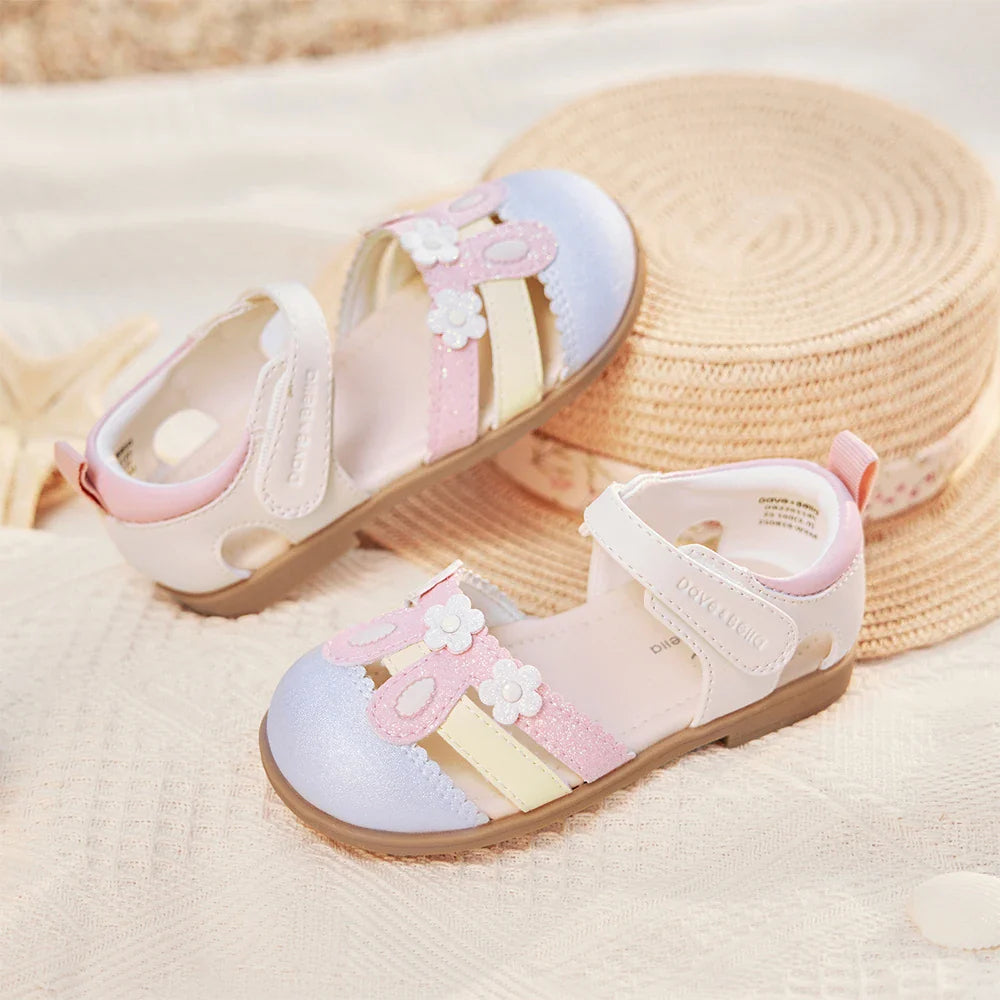 Girls Sandals Cool Children Summer Shoes Breathable Sweet Fashion Party Beach Kids Outdoor Sandal Anti Slip DB2261185