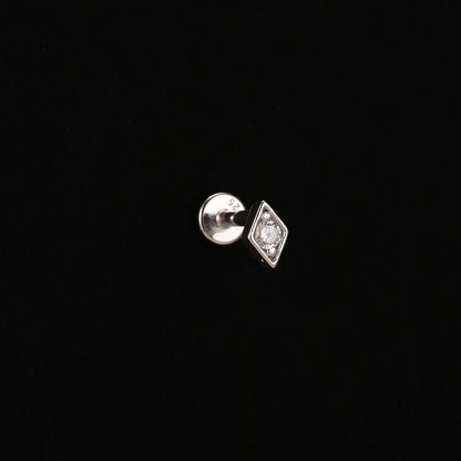 Heart Round Ball Flat Helix Piercing Earring 925 Sterling Silver Ear Studs Geometric Zircon Exquisite Trinket Studs Aretes