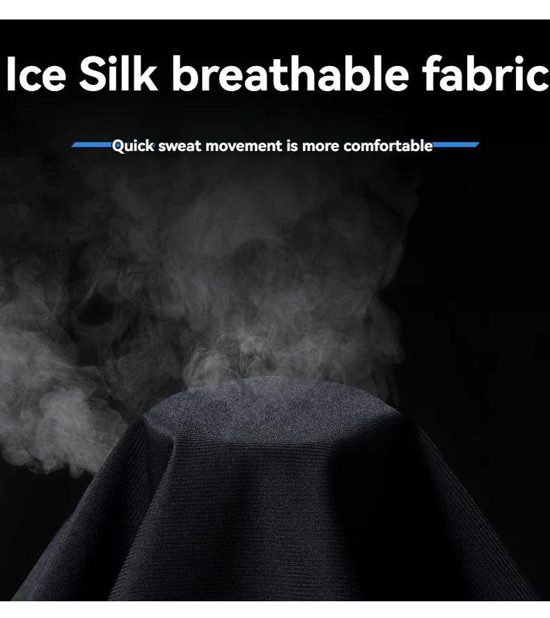 New Ice Silk Breathable Men's Sports Pants Quick Drying Sweat-absorbing Comfortable Cool High Quality Outdoor Pants for Men
