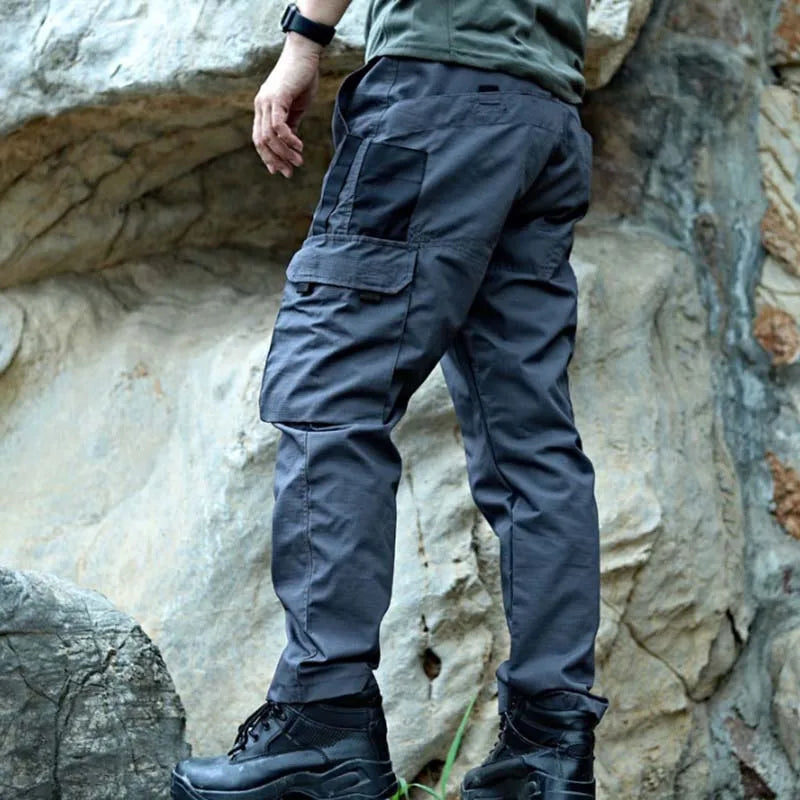 Tactical Pants Men Waterproof Combat Trousers Outdoor Hiking Hunting Clothes Multi-pocket Workwear Wear-resistant Cargo Pants