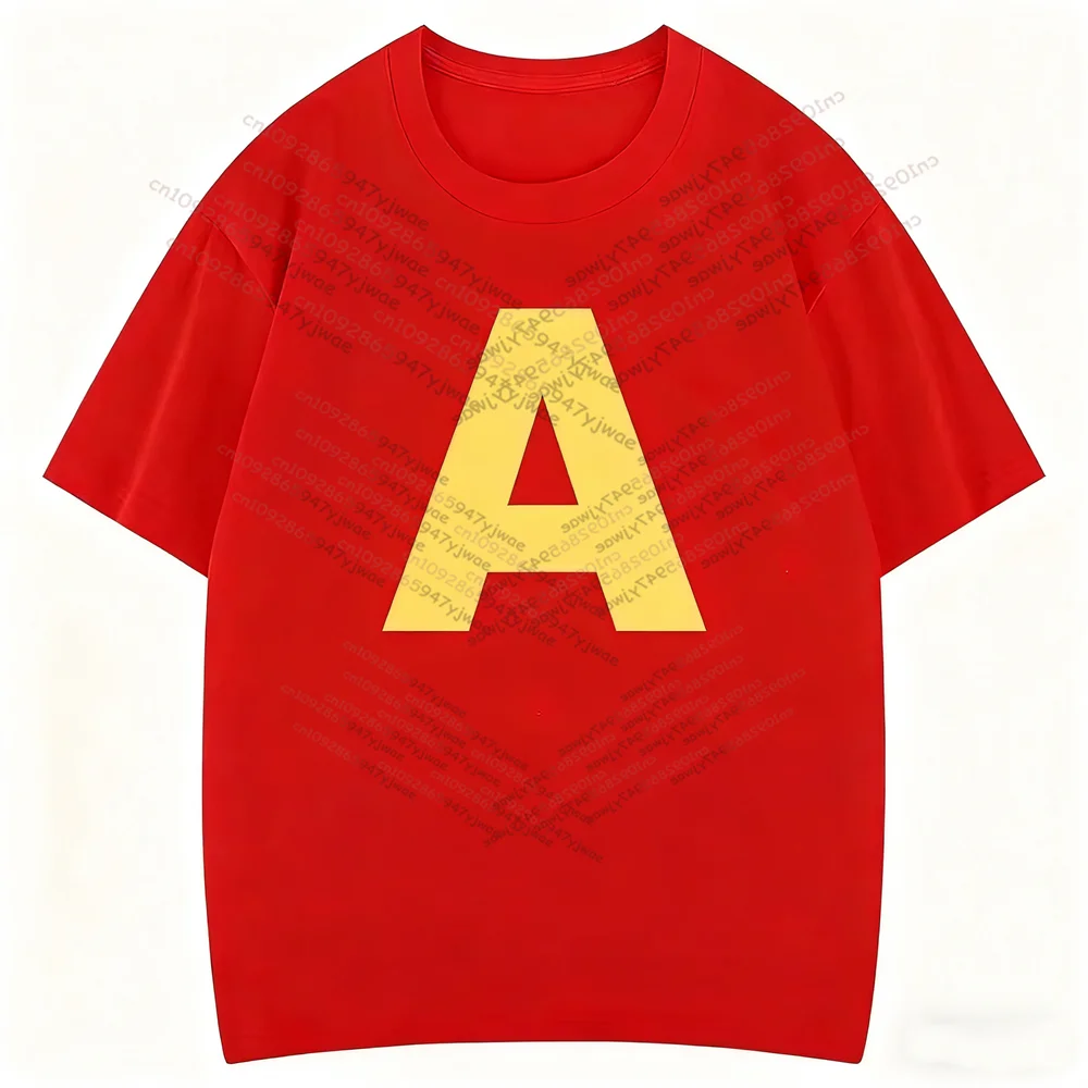 Hot Anime Alvin And The Chipmunks_The Squeakquel's Women Men's T-shirt Fashion Graphic Tee Autumn/Winter Best Friend Cotton Tops
