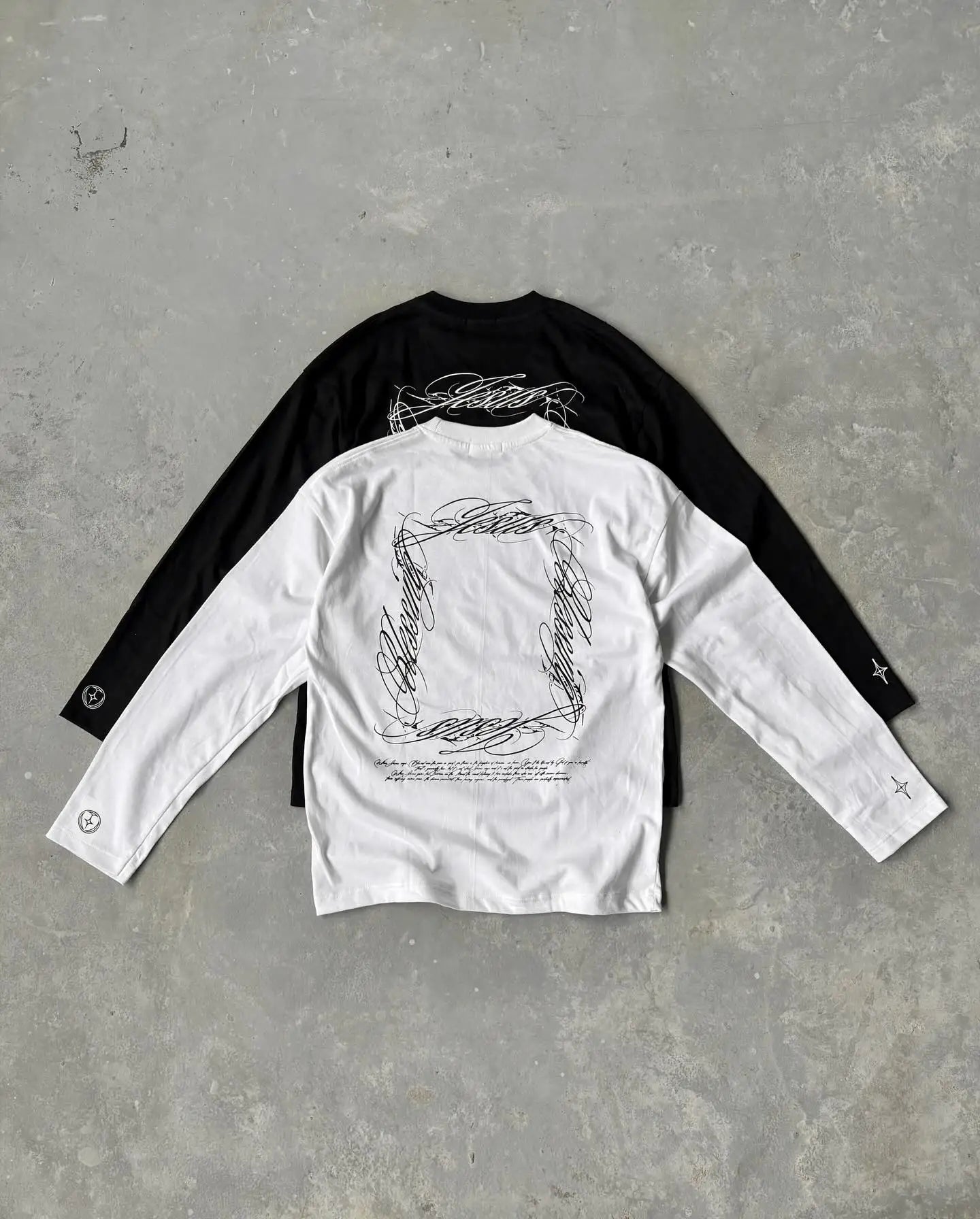 2025 New Harajuku American Retro Fashion Letter Printed Long Sleeved T-shirt Casual Loose Street Style Printed Tops StreetWear