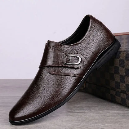 Round Toe High Quality Fashion Spring Autumn Men's Formal Shoes Luxury Designer Cheap Liquidation 2025 Style 39 Social Shoe Male