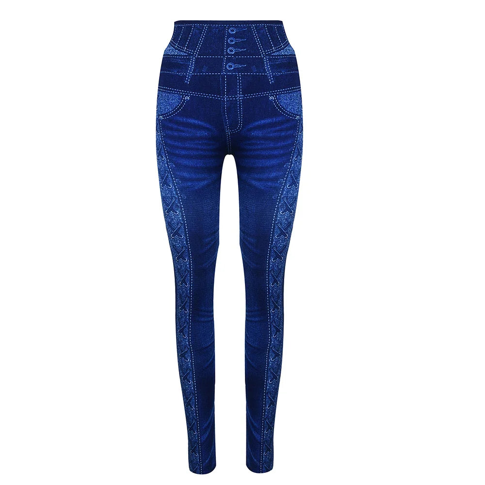 Women Clothing Summer High Waist Jeans