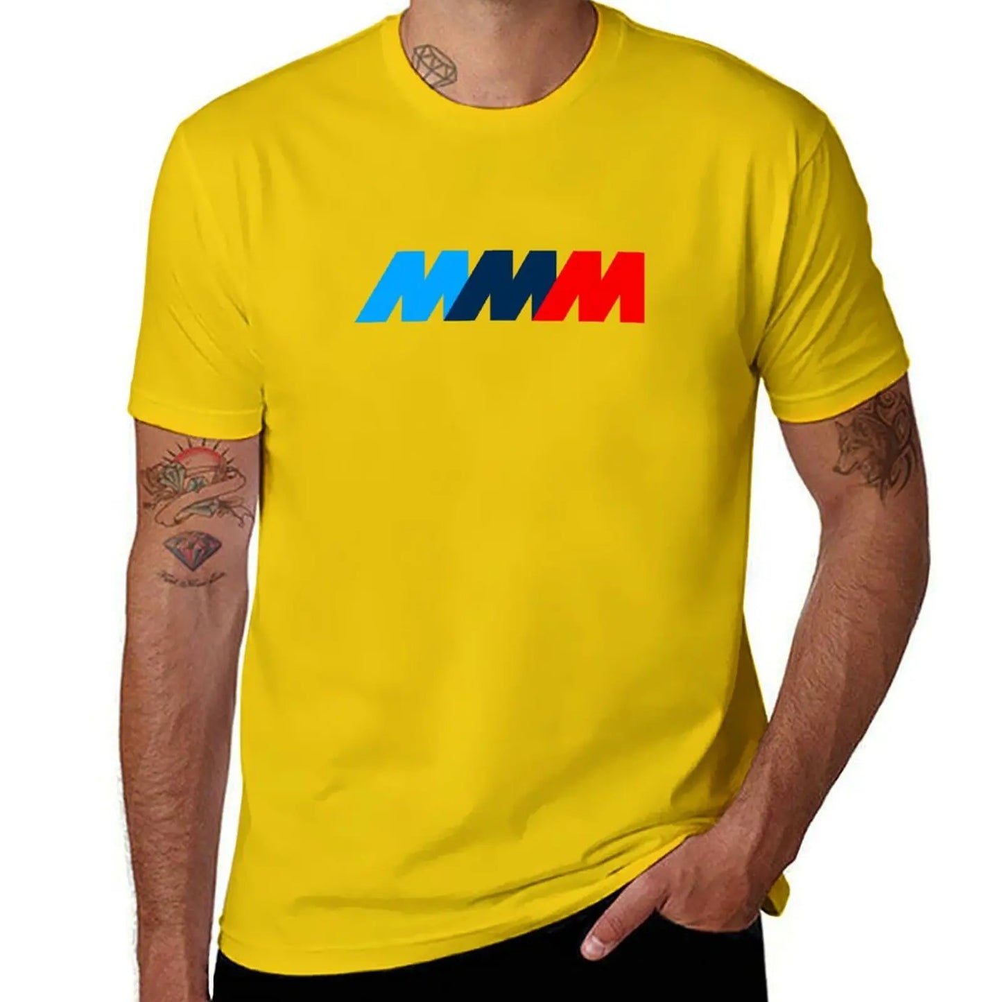 Bimmer M Series Badge High Performance T-Shirt funnys oversized tees aesthetic clothes fitted t shirts for men