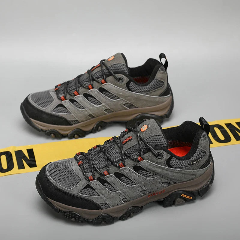 Hiking Shoes Men Designer Climbing Trekking Sneakers for Men Leather Outdoor Sports Work Man Shoes Run Shoes
