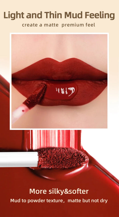 12 Colors Matte Liquid Lipstick Sets Lip Gloss Waterproof Long Lasting Sexy Red White Black Nude Lipgloss Makeup Sets