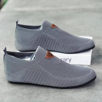 Men's Shoes Breathable Thin Bottom Light Driving Loafers Casual Socks Shoes Men Slippers Comfortable Walking Mens Shoes