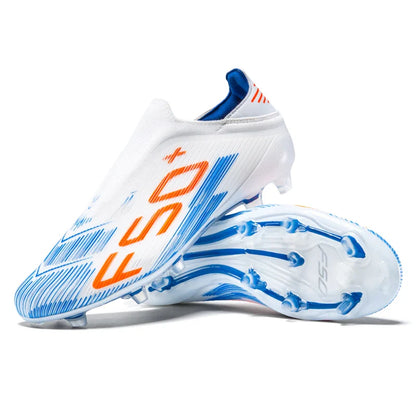 X2517 Slip-on F50 Mens Football Boots Boys FG/TF Training Studded Fast Soccer Cleats Pro Non Slip Football Shoes for Man 35-45