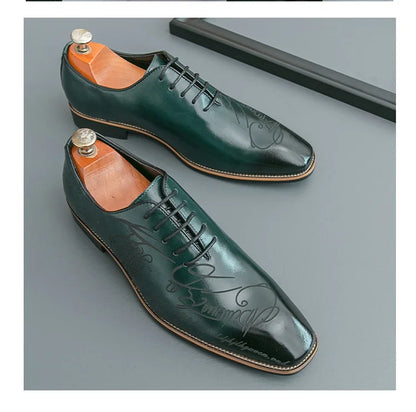 White Elegant Men Dress Shoes Leather Oxford Shoes Man Business Formal Shoes Design Social Shoes Male apatos para hombre