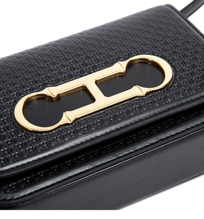 Women's Crossbody Bag 2024 New Flip Saddle Bag Simple Commuter Small Square Bag