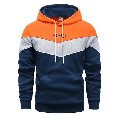 Men's Clothing Casual Sweatshirt Suit Sweatshirts for Men Daily Tricolor Hoodies Hot High Quality 2024 Sports Tracksuit Jogging