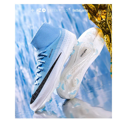 New Men Soccer Shoes Hot Sale Football Boots Women Professional TF/FG Sneakers Unisex High-quality Futsal Cleats Ultralight