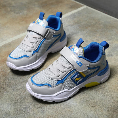 Kids Mesh Running Shoes Fashion Youngsters Teens Casual Walking Students Sneakers Breathable Soft Children Outdoor Sports Tennis
