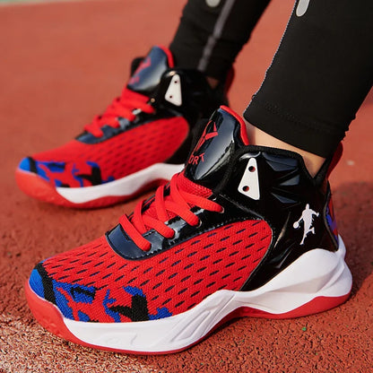 2024 New Children's Basketball Shoes for Boys Non-slip Kids Sport Shoes Wear-resistant Outdoor Kids Girls Sneakers Trainers