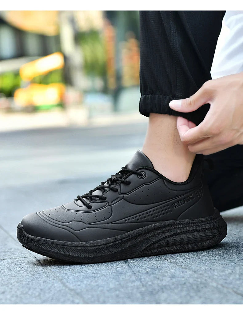 Shoes Four Seasons Breathable Light Non-slip Waterproof Oil-proof Kitchen work shoes Men's Outdoor Casual sports Shoe
