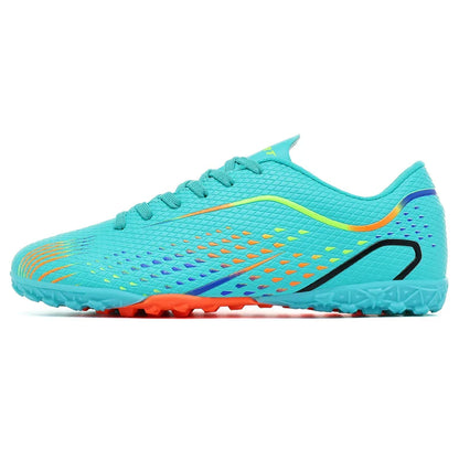 Kids Youth Soccer Shoes Cleats Football Boots Men Non Slip Breathable Lightweight Training Sneakers Boys Children Football Match
