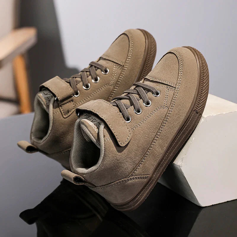 2025 Fashion Kids Sneakers Boys Girls Casual Board Shoes High Top Running Sports Shoes Children‘s Boots Non-slip Basketball New