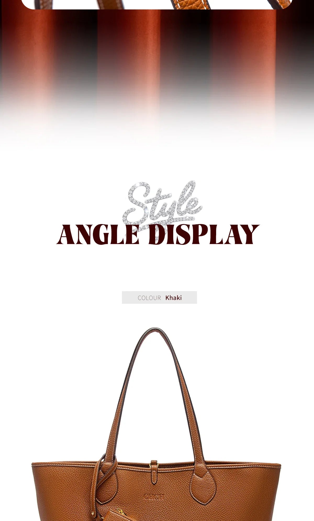 Women's Tote Bag 2025 Autumn New Coffee Color Handbag Double sided Mother Child Casual Shopping Bag