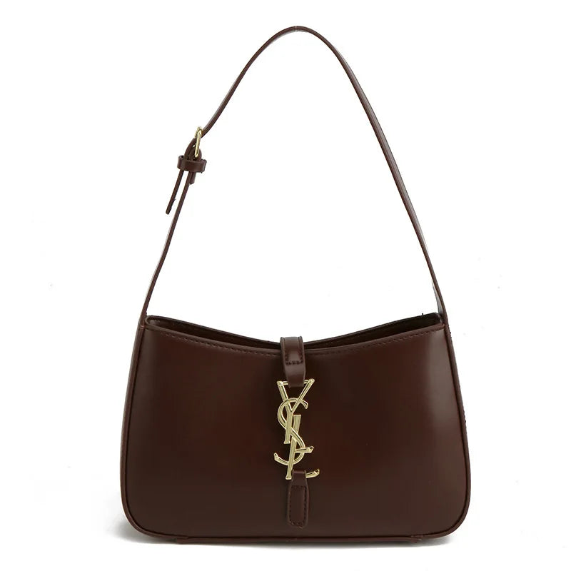 High-end small bag women's new Internet celebrity armpit bag versatile women's temperament baguette bag shoulder bag