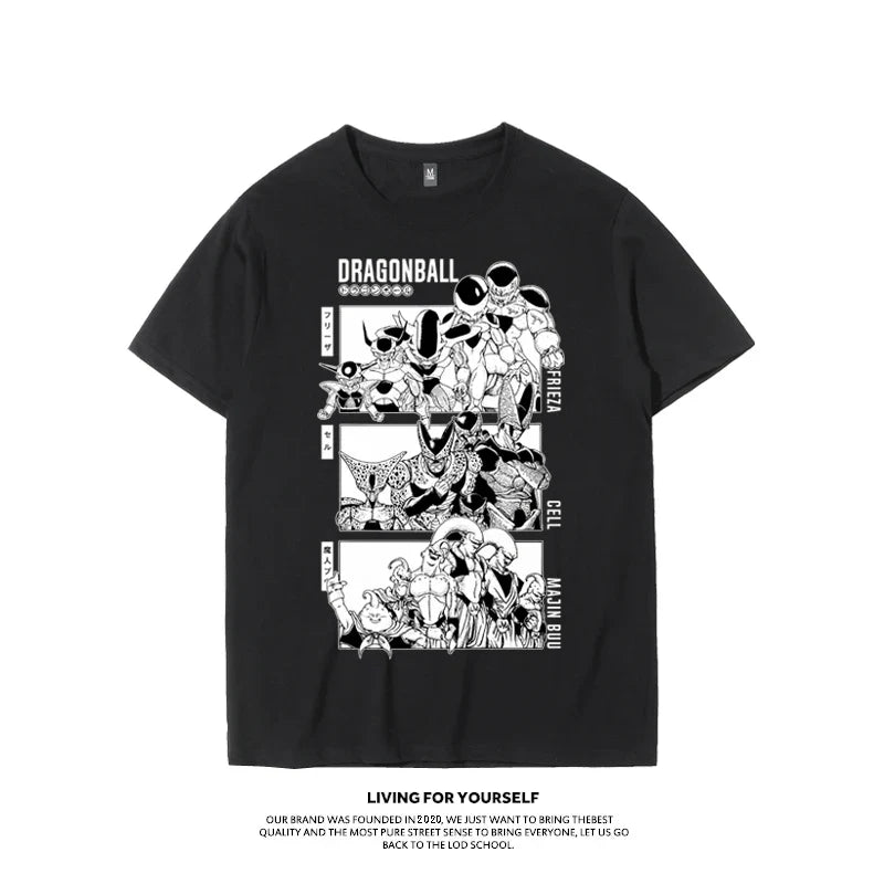 Printed Short Sleeve T-shirt Men's and Women's Fashion Loose Cotton Top