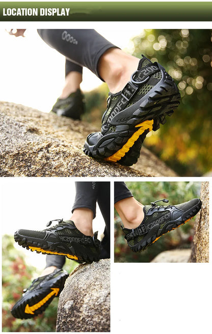 Summer Hiking Shoes Unisex Wading Shoes Mens Water Hiking Boots Women Aqua Shoe Mountain Climbing Quick-Dry