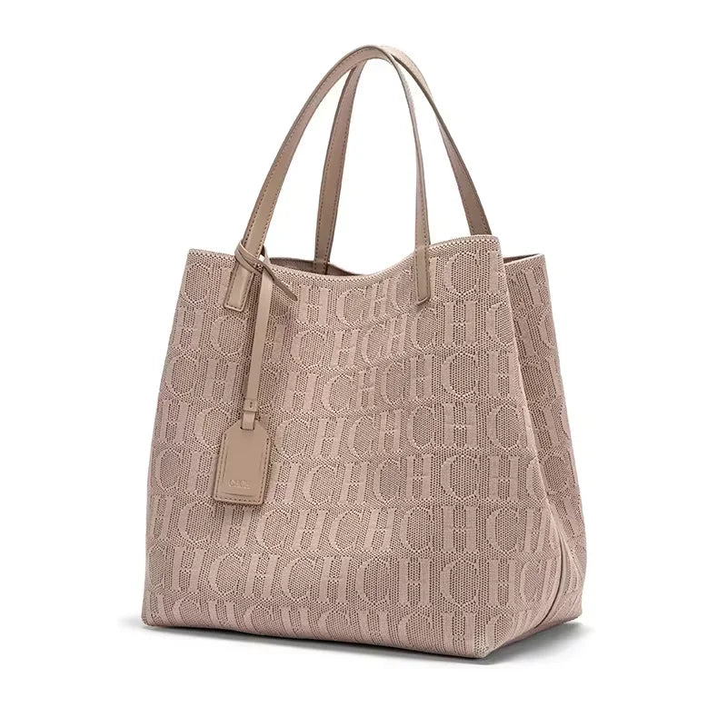 Women's Handbag High Quality Craftsmanship Large Capacity Fashion Classic New Style Solid Color Outer Bag Women's Handbag