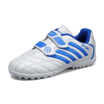 Green Children Turf Soccer Shoes Cheap Football Cleats Training Football Boots Kids Futsal Shoes Sneaker for Boy botas de fútbol