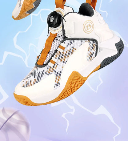 New high-quality breathable and fashionable casual basketball shoes for children and boys