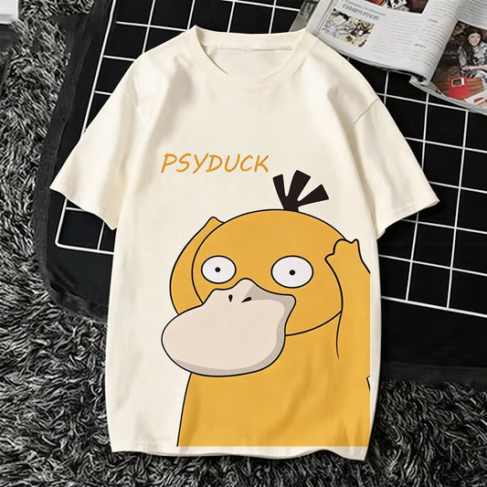 Oversized Anime T Shirt Man Women Cotton Short Sleeve Tee Streetwear Y2k Clothes Casual Top Summer Fashion Unisex