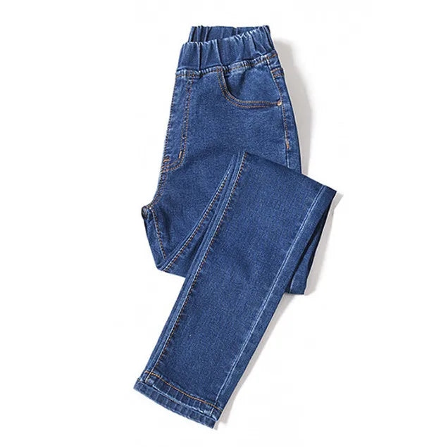 Clothes Skinny Jeans for Women Good Elastic Waist Stretchy Material Tummy Control Mom Jeans Size 5XL 6XL Curvy Jeans