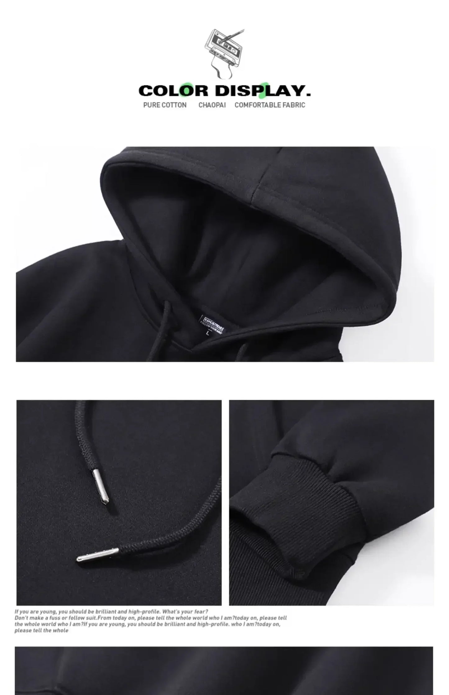 Parent-child Clothing Autumn Winter Japanese Hot-blooded Anime Classic Characters Comfortable Hoodie Men's Women's