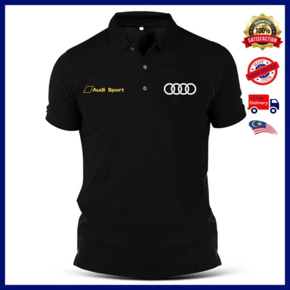 Motorsport  Sport RS S Line Racing Polo T-Shirt Cotton T-Shirt Men's Baju Pakistan T-Shirt Casual
