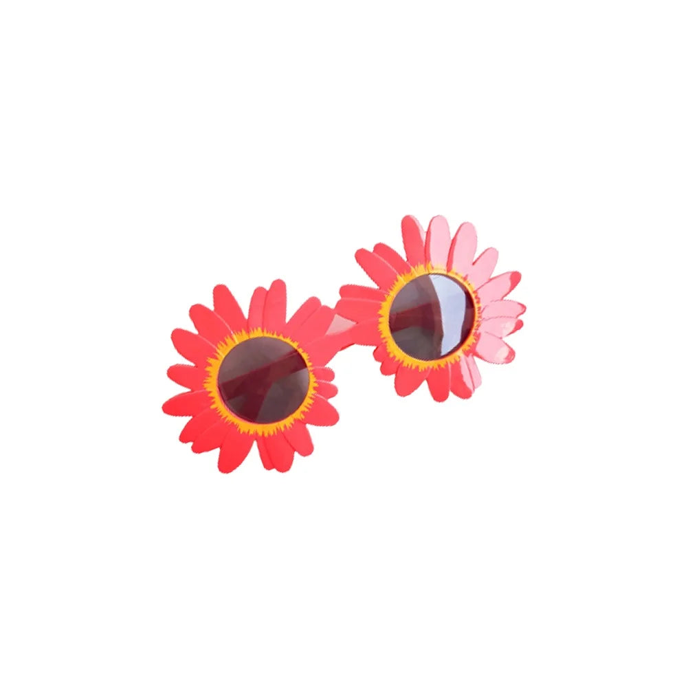 Sunglasses Little Daisy Shape Sun Glasses Funny Party Decorative Eyeglasses Plastic Gathering Picnic Photography Props