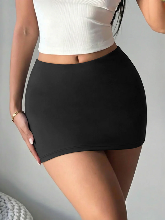 2-In-1 Commute &Fitness Skort,High-Waist Design to Optimize Proportions,Wrinkle-Resistant & Durable,a Must-Have for Lazy Outfits