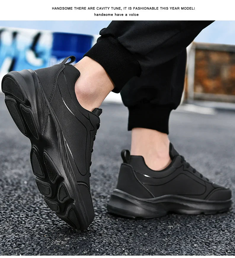 Road Running Shoes Unisex Waterproof Running Shoes Comfortable Athletic Shoes Waterproof and Slip-Resistant Travel Shoes