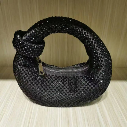 2025 Luxury New Elegant Purse Luxury Rhinestone Party Mini Bag Handbag Purse For Women