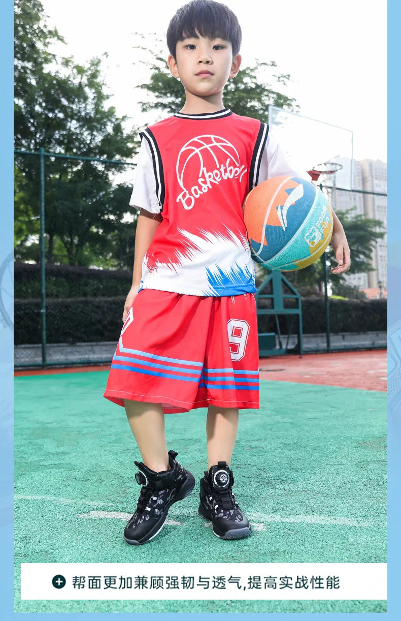 High-Quality Breathable Casual Basketball Shoes for Boys Fashionable Children's Footwear for Comfort And Style