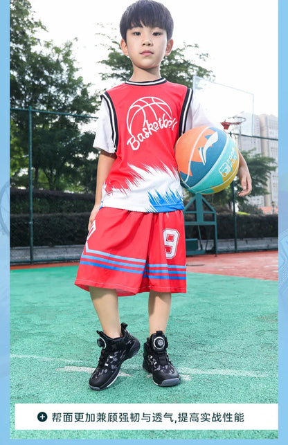 High-Quality Breathable Casual Basketball Shoes for Boys Fashionable Children's Footwear for Comfort And Style
