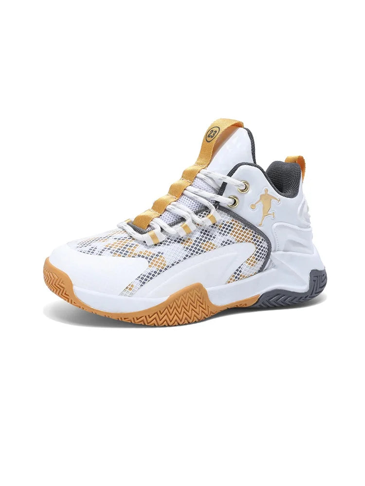 Kids Basketball Shoes Boys Sneakers Non-slip Child Trainer Basket Shoes Outdoor Children Sport Shoes Zapatillas De Deporte