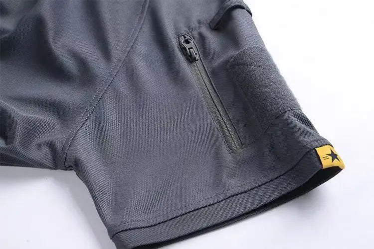 Men's Summer T-shirt Male Camping Hiking Trekking Fishing Training Running Gym Breathable Pullover Climbing Casual Cargo Shirts