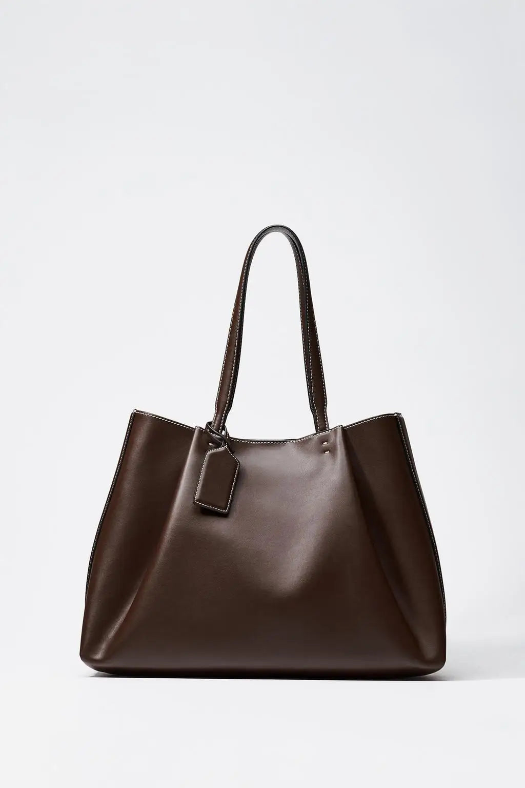 CLIP TOTE BAG, Fashionable Top Handle Tote Bag, Solid Color Simple Shoulder Bag, Luxury Design Handbags for Women