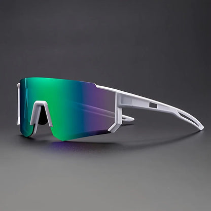 Men's Oversized Cycling Sunglasses Eyewear Bicycle Goggles Windproof Glasses Polarized Lens Road Riding Bike