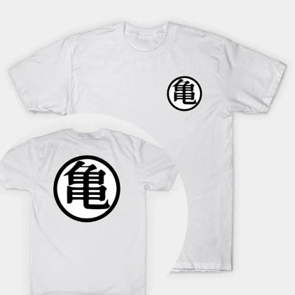 T-shirt Master Roshi Printing Men's 2025 Summer Fashion Casual Oversized Y2K Streetwear